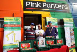 Handover of Bleed Control Trauma Kits